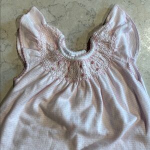 Pink Embroidered Kids Dress Magnolia Baby 18mo